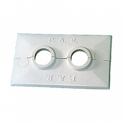 Пластиковая розетка для узлов нижнего подключения FAR ДУ 16 мм