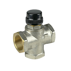 Клапан смесительный Valfex трехходовой 1 дюйм (с центральным смешиванием)