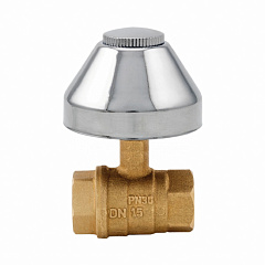 Кран шаровой Itap 136 полнопроходной под штукатурку, ВВ 3/4,