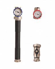 Насосная группа с прямым контуром Rommer 1 без насоса, RDG-0001-002501