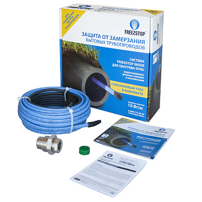 Саморегулирующийся нагревательный кабель Freezstop Inside-10-2