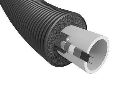 Трубы водоснабжения Thermaflex с греющим кабелем с защитой от замерзания FV+RS125A40-FPC