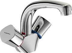 Смеситель для раковины Vidima Квадро с литым поворотным изливом BA244AA