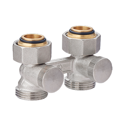 Узел нижнего подключения MVI прямой, для двухтрубных систем вентильного типа 3/4x3/4