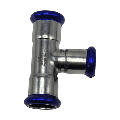 Пресс-тройник MVI из нержавеющей стали переходной 18х15х18