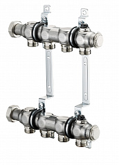 Коллектор Oventrop 1, Multidis SH 11, выход-3/4 ЕК, нержавеющая сталь