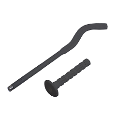 Кронштейн с дюбелем Global 170 мм, черный