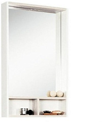 Зеркальный шкаф Акватон Йорк 60 белый/выбеленное дерево 1A170102YOAY0