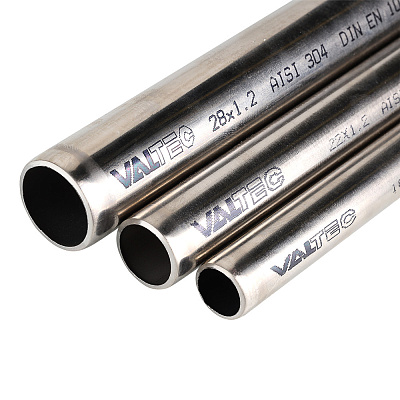 Труба VALTEC из нержавеющей стали, 28 x 1,2 мм