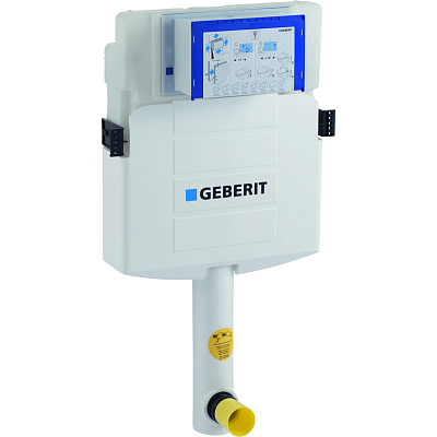Смывной бачок скрытый Geberit Sigma, 12 см, UP320 109.300.00.5