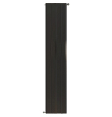 Алюминиевый секционный радиатор отопления Stout Sebino 2000 / 6 секций (черный)