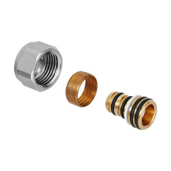 Евроконус HOOBS PE-X/AI/PE-X 16 х 2,0 - 3/4