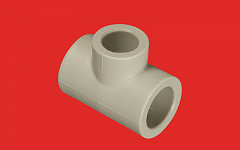 Тройник полипропиленовый редукционный FV-Plast 40х20х40, 212040020