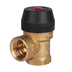 Клапан предохранительный Stout для отопления 6 бар 1/2х1/2 (487.160), SVS-0010-016015