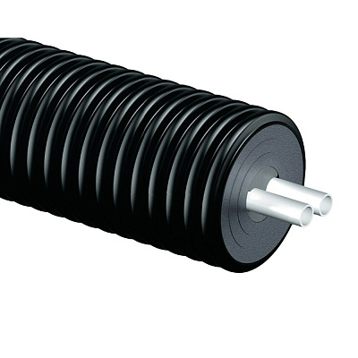 Теплоизолированная труба в кожухе Usystems Varia Twin PE-Xa 2x25x2,3/140 PN6