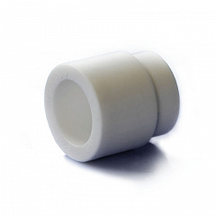 Муфта полипропиленовая ПОЛИТЭК переходная внутренняя/наружная 40 x 32, белая