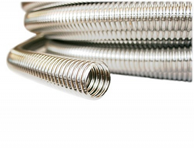 Труба отожженная гофрированная из нержавеющей стали Stahlmann SS304 32А