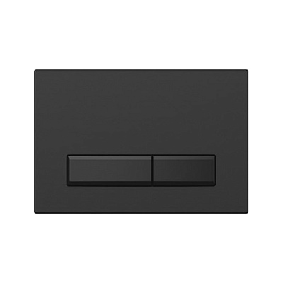 Панель смыва Акватек Slim черная KDI-0000025 (009D)