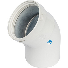 Отвод Stout 45 градусов п/м DN80