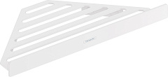 Корзинка Hansgrohe AddStoris угловая матовый белый 41741700