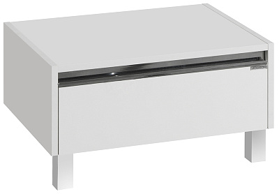 Комод Акватон Капри 60 белый глянец 1A231003KP010