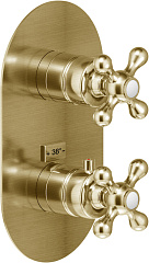 Встраиваемый смеситель Nobili для душа Grazia Ancient bronze GRC5102BR