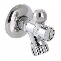 Вентиль VALTEC с фильтром для подключения сантехнических приборов 1/2хМ10