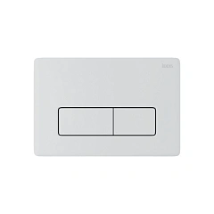 Клавиша смыва IDDIS универсальная, глянцевый белый, Unifix