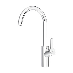 Смеситель для кухни Damixa Eclipce, с фильтрацией, C - излив, хром