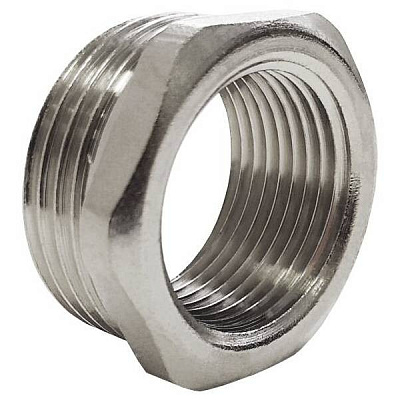 Футорка Valfex никелированная НР 1 1/4 - ВР 1/2