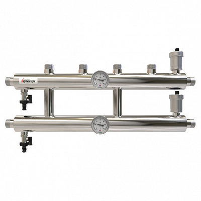 Распределительный коллектор ПроксиТерм GK 32-2.1 85 кВт, 2+1 контура