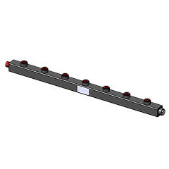 Гидравлический коллектор ZOTA универсальный, 7 контуров