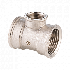 Тройник MVI переходной, резьба ВР 3/4х1/2х3/4, DN20, латунь