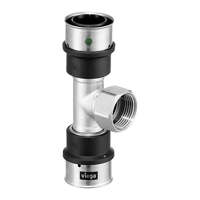 Тройник Viega SmartPress переходной 50 x Rp 1 x 50, модель 6717