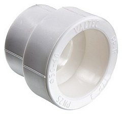 Муфта полипропиленовая переходная VALTEC 25 x 20 мм, VTp.705.0.025020