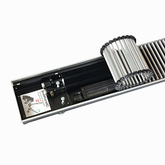 Внутрипольный конвектор с вентилятором KVZ Vent 230-140-1600-2V