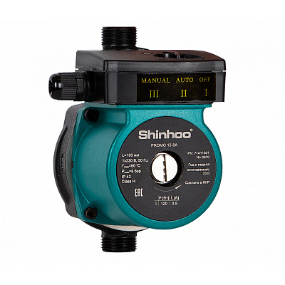 Циркуляционный насосы Shinhoo PROMO 15-9A