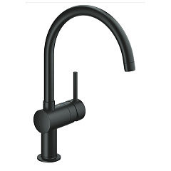 Смеситель для кухни Grohe Minta, C- излив, черный бархат