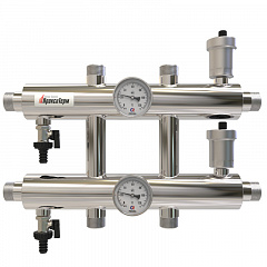 Распределительный коллектор ПроксиТерм GK 25-3 60 кВт, 3 контура