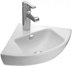 Раковина угловая Jacob Delafon Odeon Up 34х34 белая