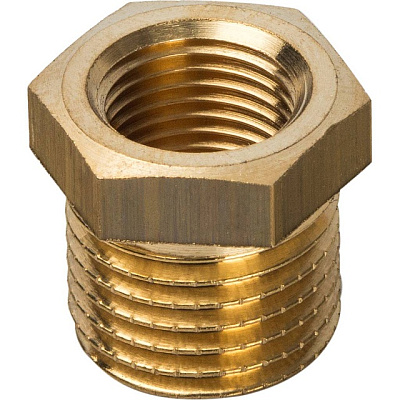 Футорка Stout с внутренней-наружной резьбой 1/4x1/8, арт.SFT-0028-001418