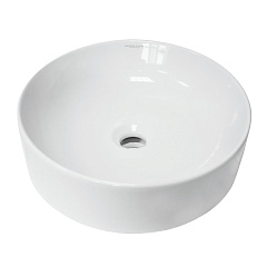 Раковина накладная Sanita Luxe Best Slim белая