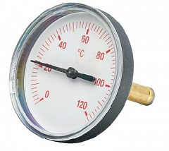 Термометр Meibes осевой красный