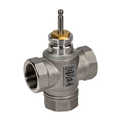 Клапан регулирующий седельный Ридан трехходовой VRB-3R, PN25, DN15, G 1/2, Kvs 0,63 (065Z0211R)