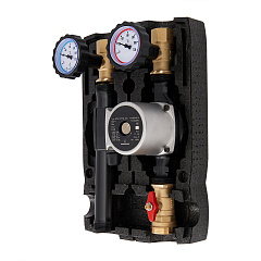 Насосная группа HOOBS , DN25 (1 вр х 1 1/2 нр), с насосом GRUNDFOS UPSO25-65