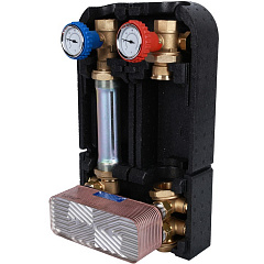 Насосная группа Stout с теплообменником 28 пластин, без насоса