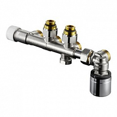 Узел нижнего подключения Oventrop Multiblock T-RTL Rp 1/2 ВР угловой