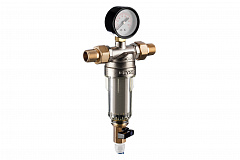 Фильтр Гейзер Бастион 113 - 1/2 с манометром