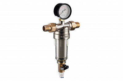 Фильтр Гейзер Бастион 113 - 1/2 с манометром