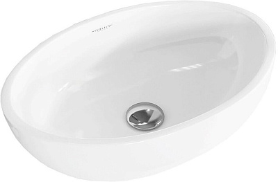 Раковина накладная Sanita Luxe Ringo белая